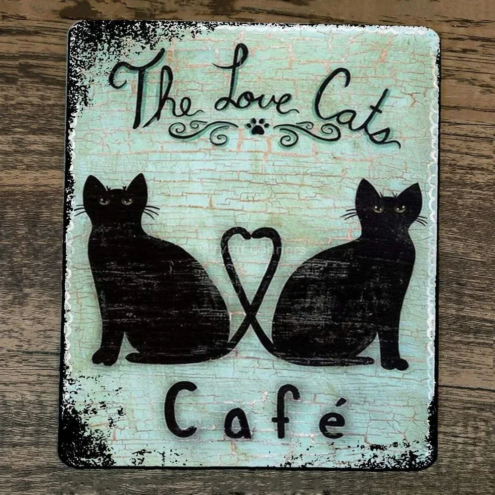 Mouse Pad Love‎ Cats Cafe
